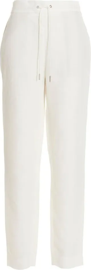 Fabiana Filippi Straight Leg Drawstring Trousers