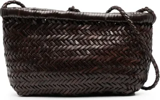 small Grace leather basket bag