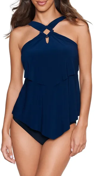 Carolina Tiered Tankini Top