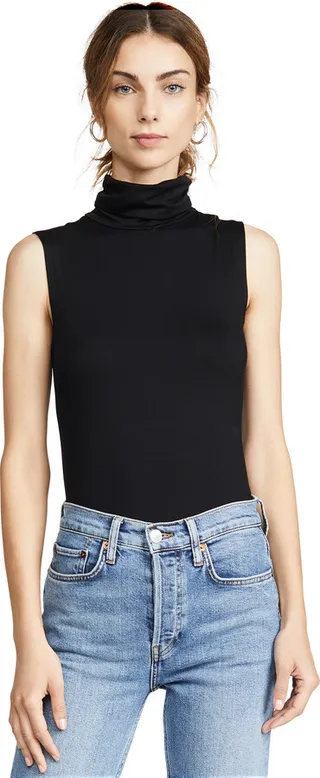 L'AGENCE Ceci Sleeveless Turtleneck