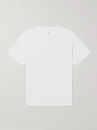 Logo-Embroidered Cotton-Jersey T-Shirt