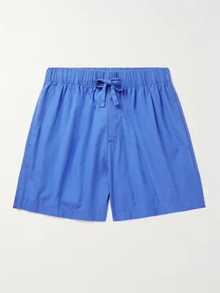 Organic Cotton-Poplin Pyjama Shorts
