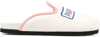 Logo-Patch Slippers