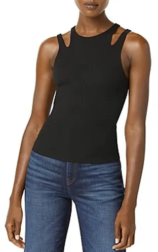Hudson Cutout Rib Knit Tank