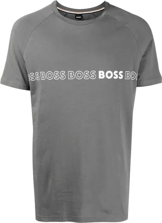 logo-print cotton T-shirt