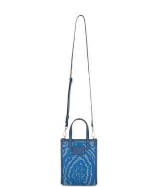 All-Over Paisley-Print Tote Bag