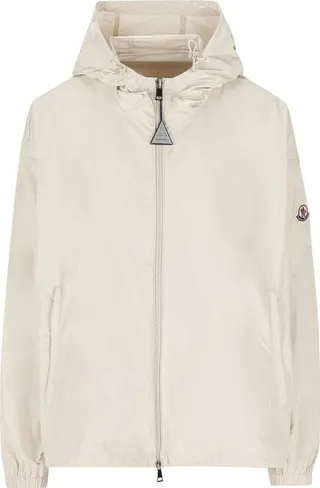 Moncler Logo Patch Long-Sleeved Jacket