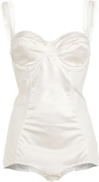 Lingerie Bodysuit White