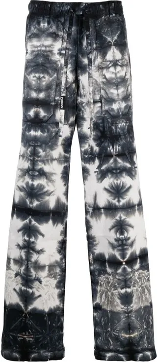 Tie-Dye Wide-Leg Trousers