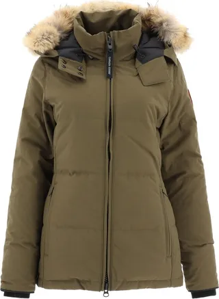 Canada Goose Chelsea Logo Patch Down Jacket