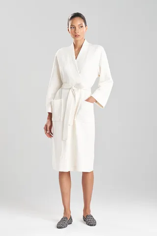 Quilted Infinity Jacquard Robe