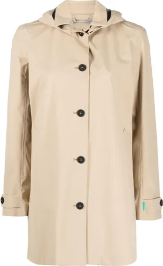 Detachable Hood Raincoat