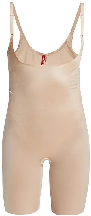 Thinstincts 2.0 Open-Bust Mid-Thigh Bodysuit
