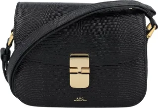 A.P.C. Logo Printed Shoulder Bag