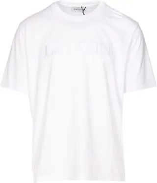 Lanvin Logo Embroidered Crewneck T-Shirt