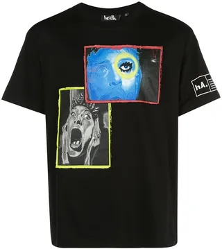 Overlap Standard graphic T-shirt