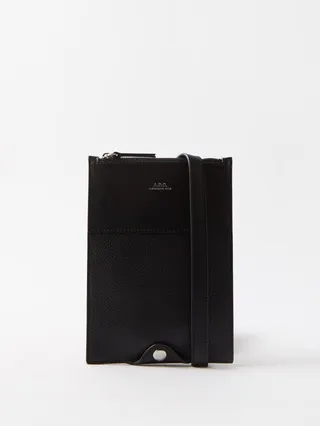 Charles Leather Cross-body Bag