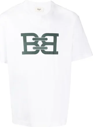 logo-print short-sleeve T-shirt