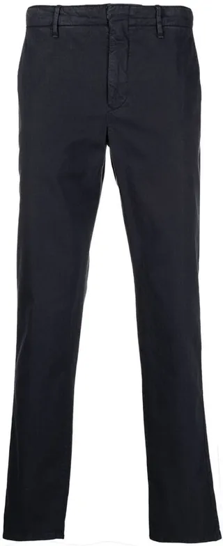 Straight-Leg Cotton Chinos