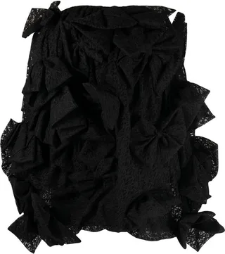 Bow-Detail Minidress