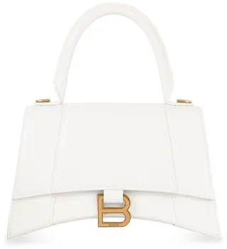 small Hourglass crocodile effect bag