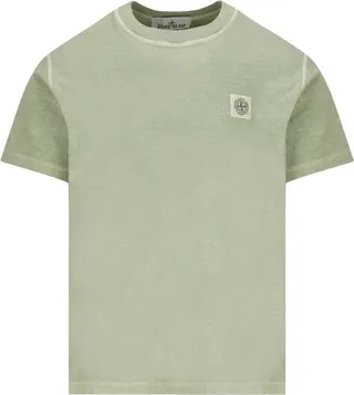 Stone Island Logo Patch Crewneck T-Shirt
