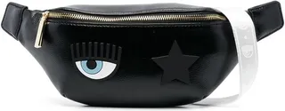 Eyelike-motif belt bag