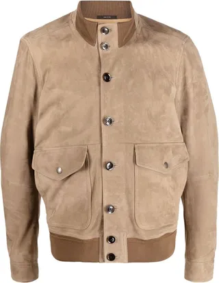 Suede Leather Jacket