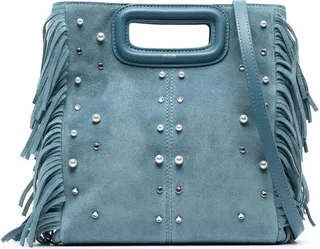 M pear-embellished tote bag