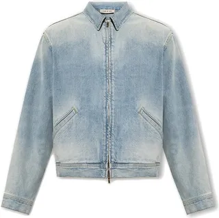 Fear of God Collared Zip-Up Denim Jacket