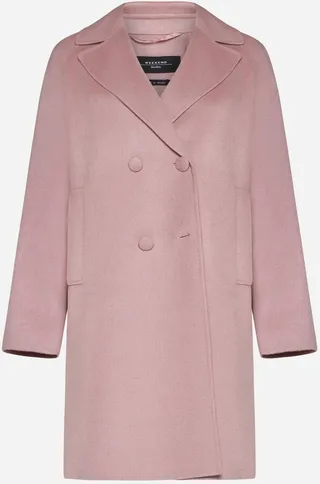 Rivetto Wool Double-breasted Coat