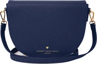 Johnny Loves Rosie - Navy Sadie Saddle Bag