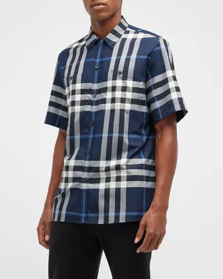 Men's Willem Check Sport Shirt
