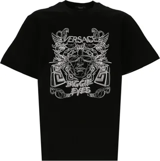 Versace Medusa Head-Printed Crewneck T-Shirt