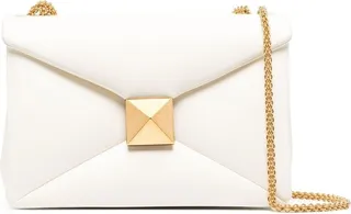Rockstud-detail shoulder bag