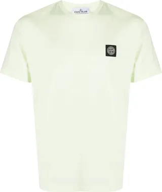 chest logo-patch T-shirt