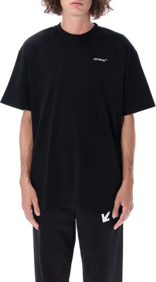 Off-White Logo Printed Crewneck T-Shirt