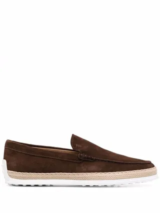 Almond Toe Suede Loafers