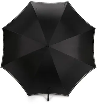 Logo-Print Skull Umbrella