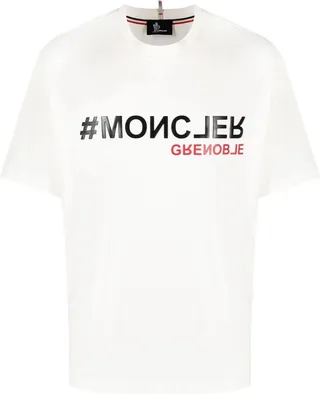 logo-print T-shirt