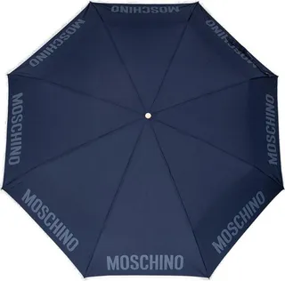 Moschino Logo Printed Folded Umbrella