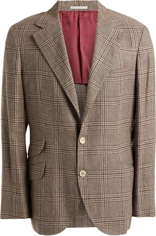 Suit Jacket Dark Brown