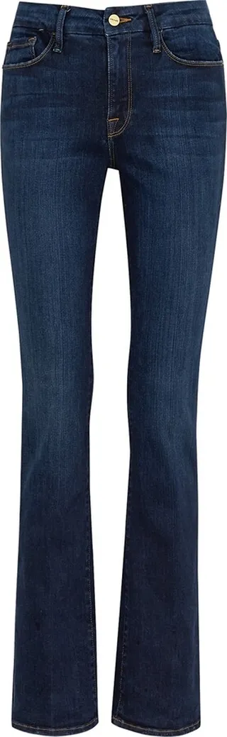 Frame Le Boot Mini Dark Blue Jeans