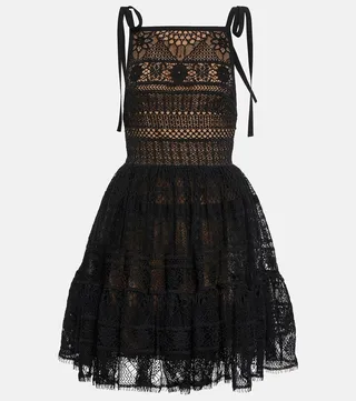 Lace minidress
