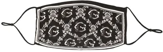 Monogram-Print Face Mask