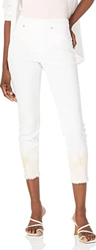 Tribal Women's Audrey Pull ON Crop Jegging
