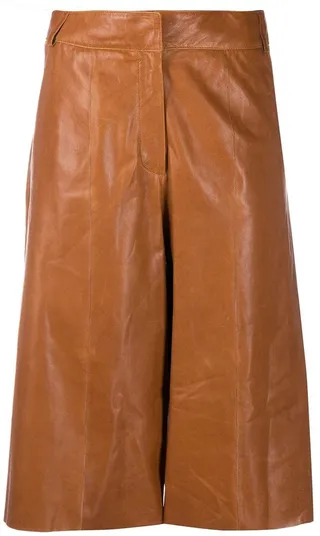 High Rise Cropped Trousers