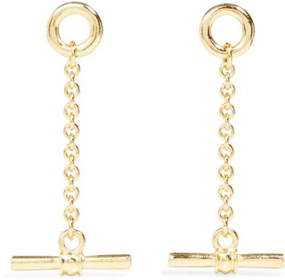 Gold-tone earrings