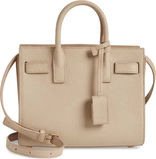 Nano Sac de Jour Grained Leather Tote