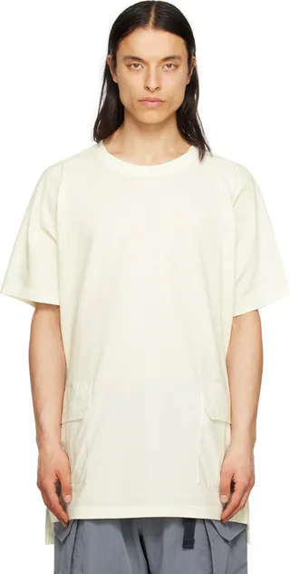 Y-3 Off-White Cargo Pocket T-Shirt